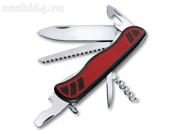 Нож Vic. 0.8361.MWC Forester  red-black, 100 мм, X50CrMoV15 