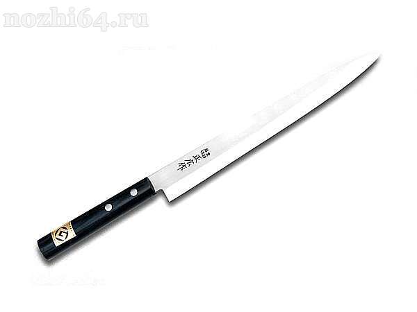 Нож кухонный Янагиба для суши и сасими 24 см, MASAHIRO, 10613