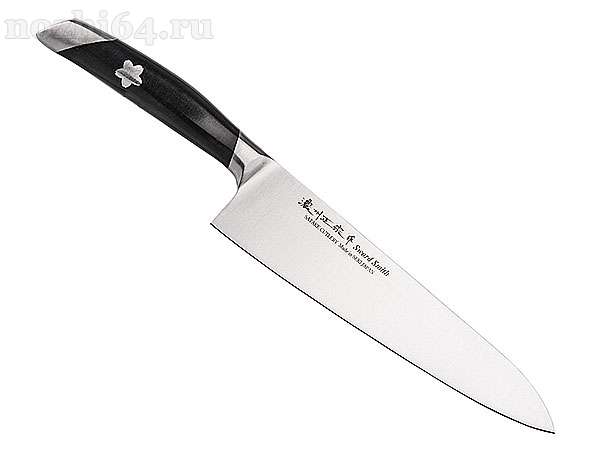 Нож кухонный Шеф Sakura 21 см, Satake Line, 800-860