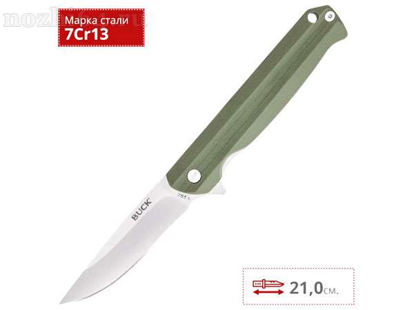 Нож Buck B0251GRS LANGFORD 