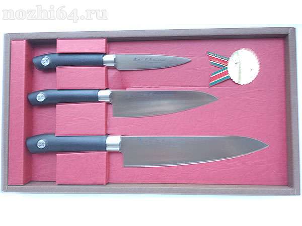 Подарочный набор Satake Swordsmith из 3-х ножей, HG8323