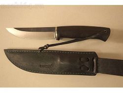 Нож Сандер.256, БАРБУС, клинок D2, рукоять черный граб