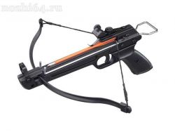 Производитель: Remington (США / Тайвань)<br />
Назначение: развлечение<br />
Тип: арбалет-пистолет<br />
Рекомендуемые стрелы: длиной 6,5<br />
Начальная скорость: 45 м/с<br />
Рабочий ход тетивы: 32,3 см (12,7)<br />
Усилие натяжения: 23 кг (50 lbs)<br 