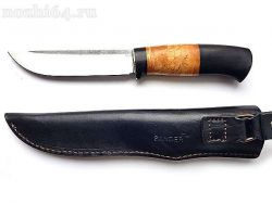 Нож Сандер.276, ЛИМАН, N690, рукоять черный граб, кар береза, 00013322