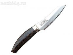 Нож кухонный Овощной 10 см SUNCRAFT Elegancia KSK-04