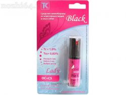 Баллончик аэрозольный  Леди Black 25 мл , 00015326